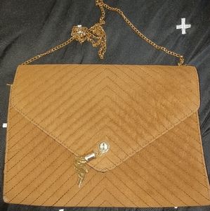 Brown Tassle Bag